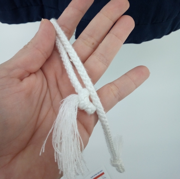 Nautical White and Navy Women's Jacket - Picture 14 of 14